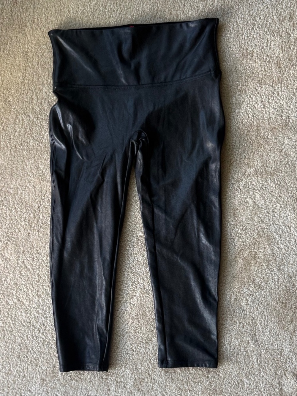Spanx Faux Leather Capris